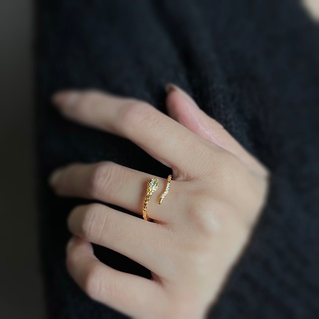 Midnight Serpent Ring
