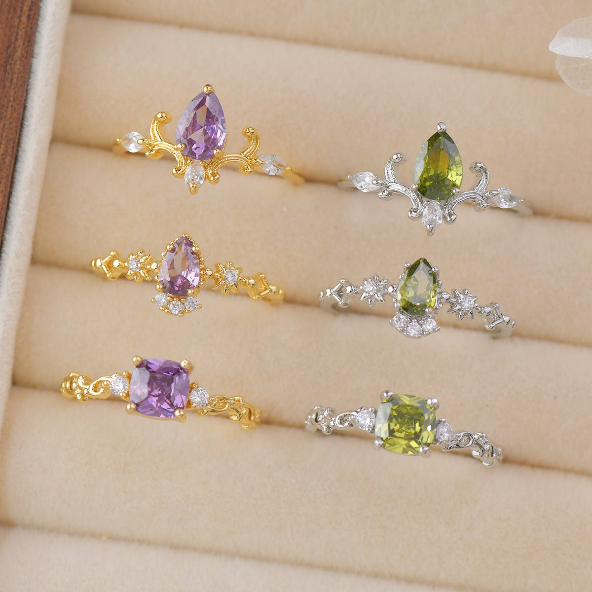 Misella Peridot Ring