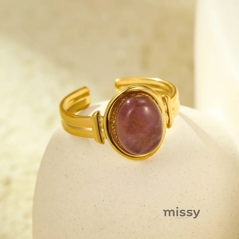 Brinlee Gemstone Open Ring