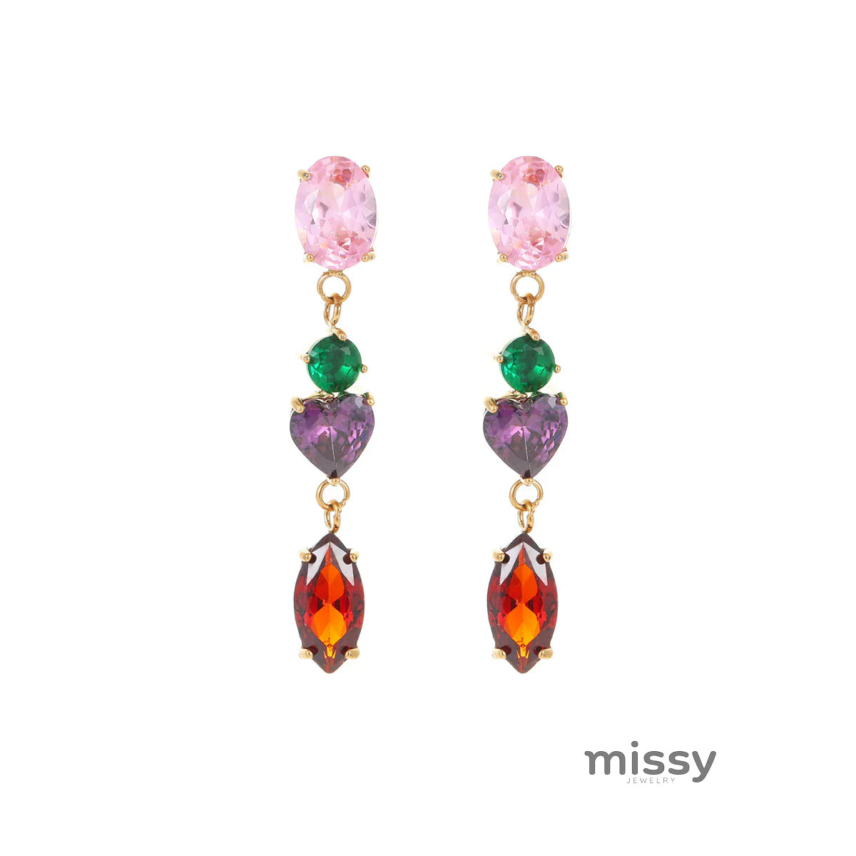 Cambri Luxe Geometric Earrings