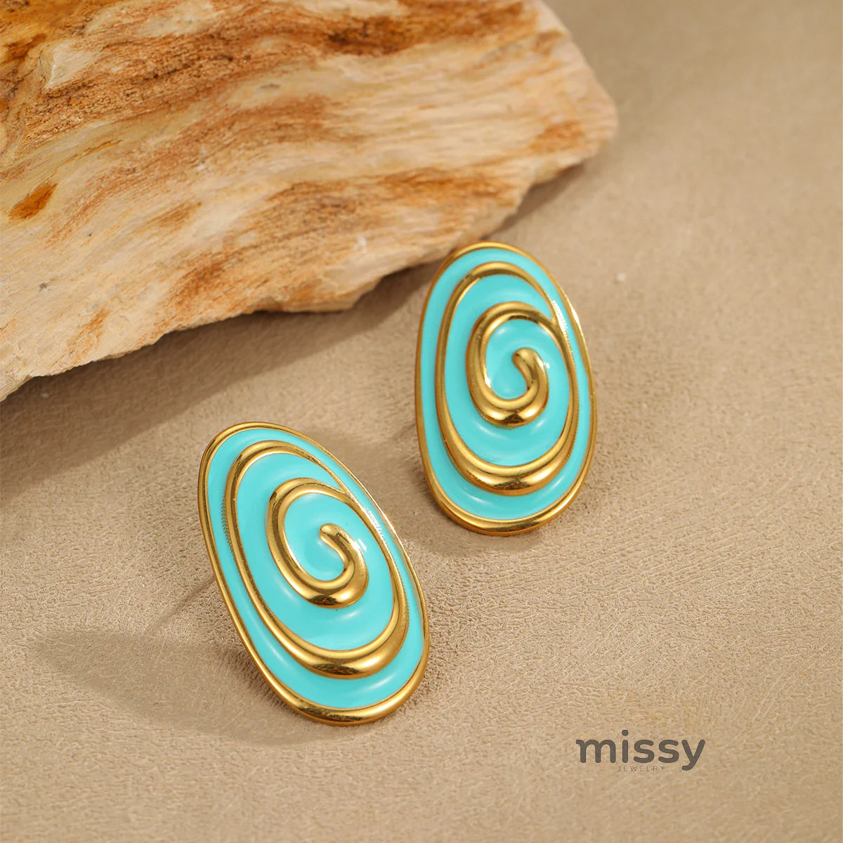 Kaleesi Oval Line Jewelry Set