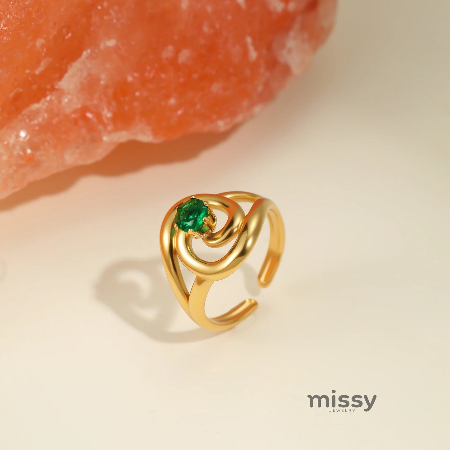 Kayra Colorful Zircon Ring