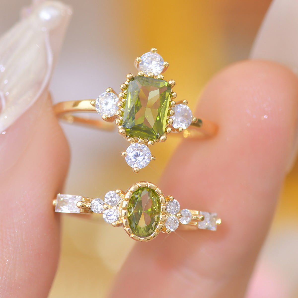 Moana Peridot Ring