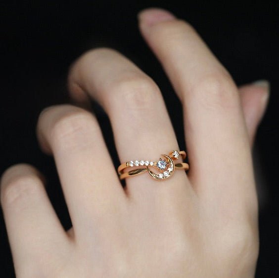 Moon Star Sonata Ring Set