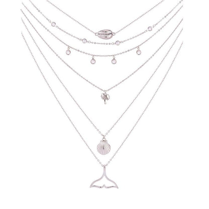 Multilayer Mermaid Necklace
