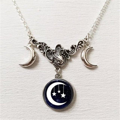 Celestial Moon Goddess Necklace