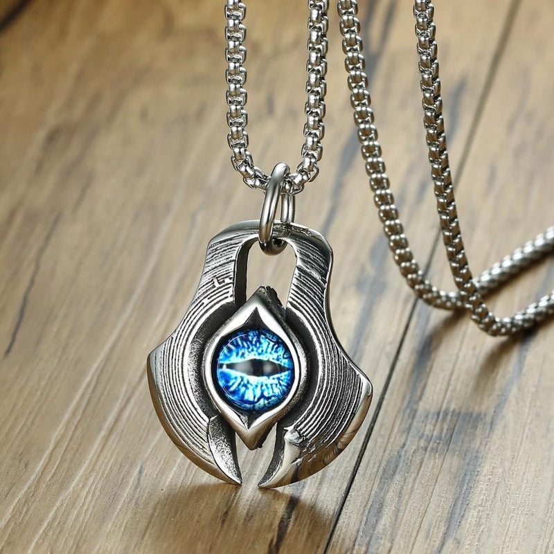 Dragon's Eye Stainless Steel Necklace