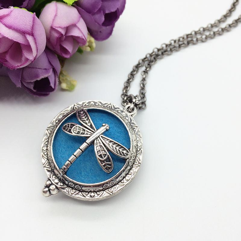 Dragonfly Essential Oil Diffuser Necklace