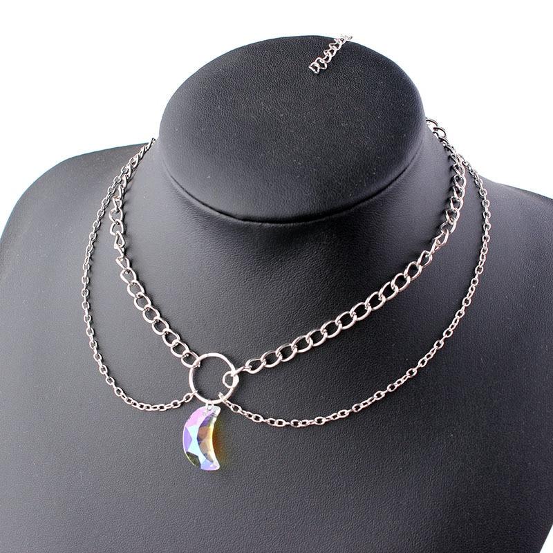 Enchanted Moon Layered Necklace