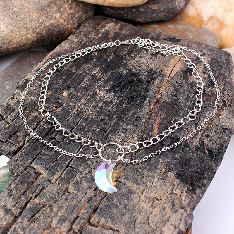Enchanted Moon Layered Necklace