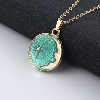 Enchanting Crescent Moon Necklace
