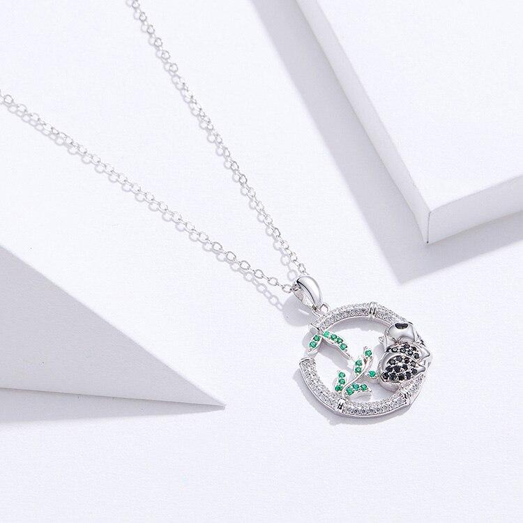 Panda Silver Necklace
