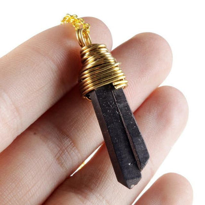 Natural Druzy Crystal Necklace