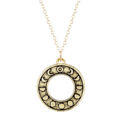 Phases of the Moon Necklace