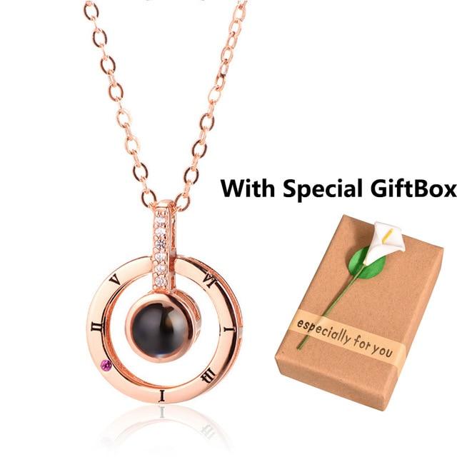 Romantic 100 Languages of Love Necklace