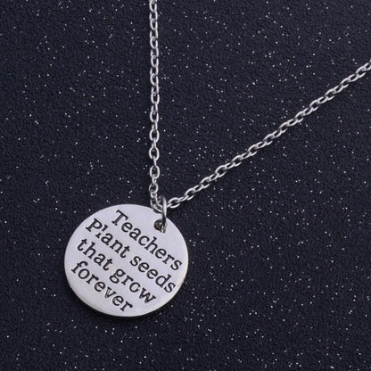 Teacher Inspirational Necklace