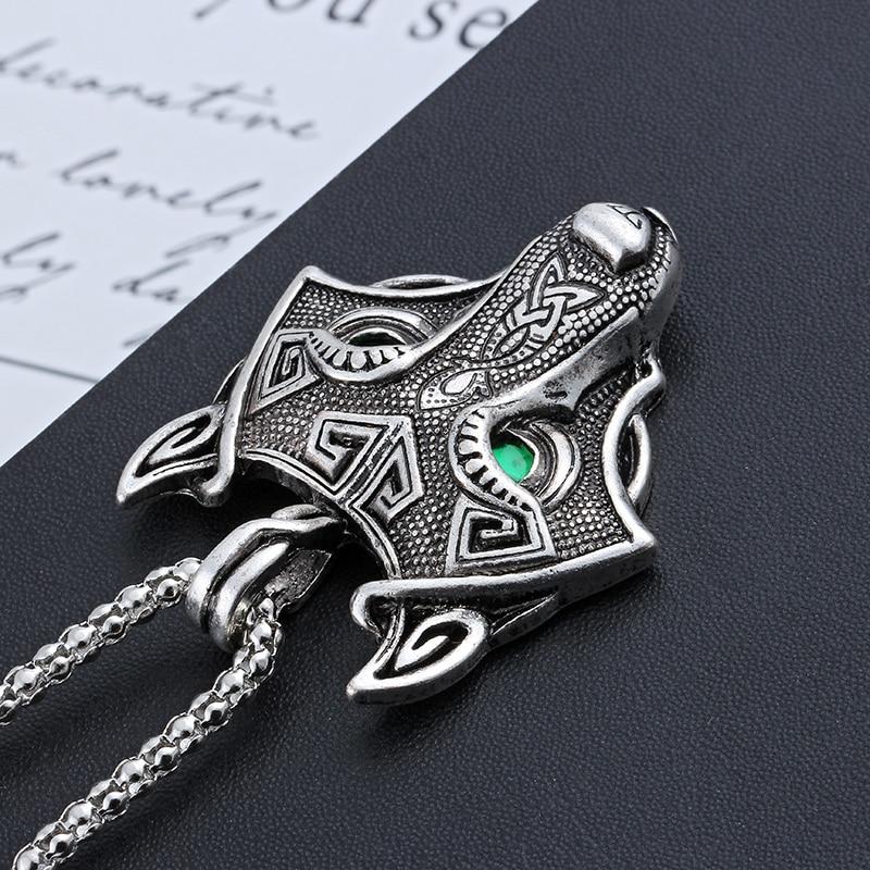 Viking Wolf Necklace