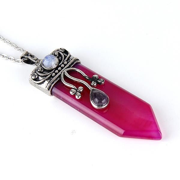 Style Natural Stone Necklace