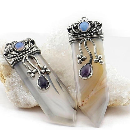 Style Natural Stone Necklace