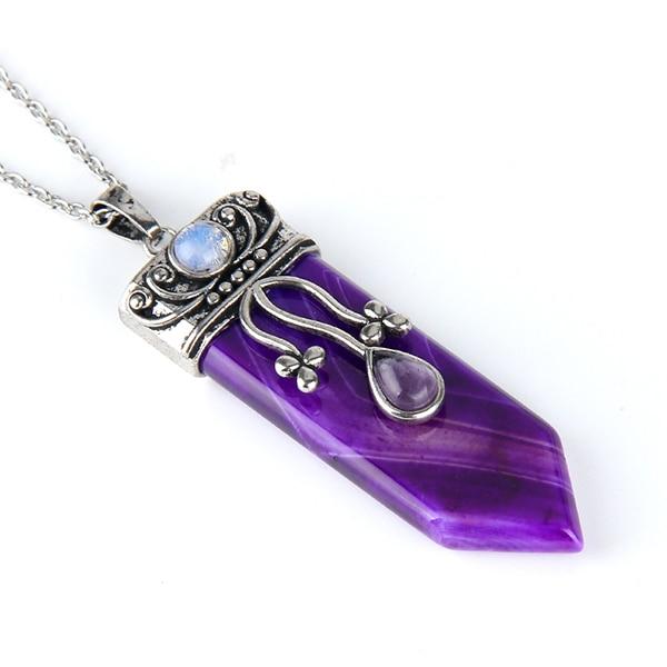 Style Natural Stone Necklace
