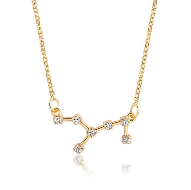 Zodiac Sign Constellation Necklace