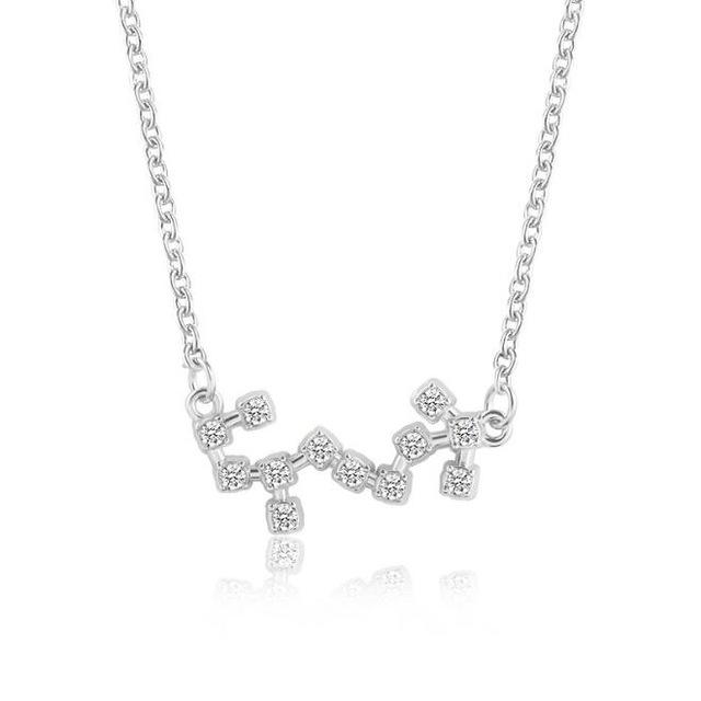 Zodiac Sign Constellation Necklace