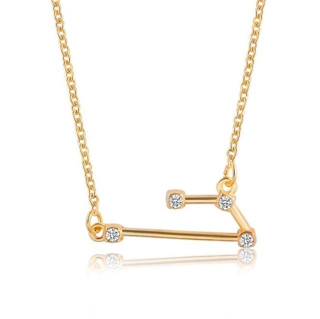 Zodiac Sign Constellation Necklace