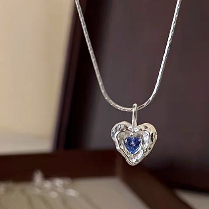 Ocean Heart Necklace