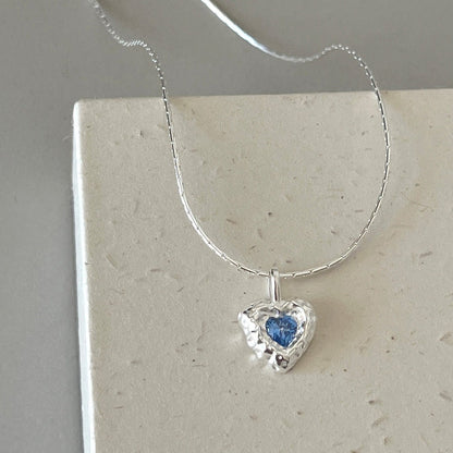 Ocean Heart Necklace