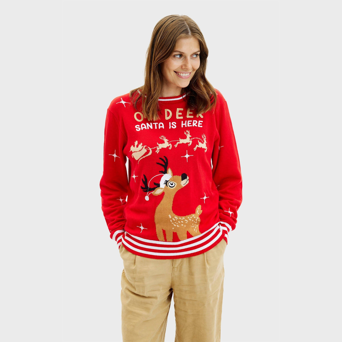 Oh Deer Sweater Women's