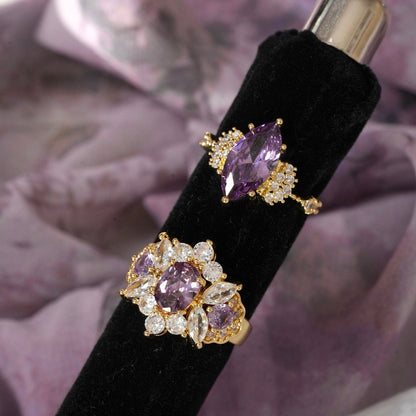 Opulent Amethyst Ring