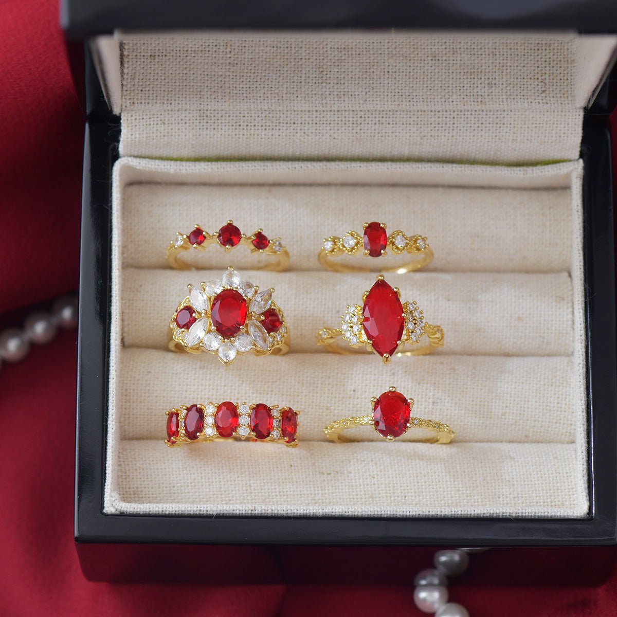 Opulent Ruby Ring
