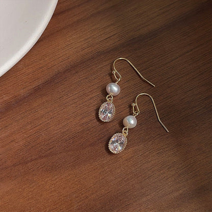 [sample ] Pearl of the Moon Earrings