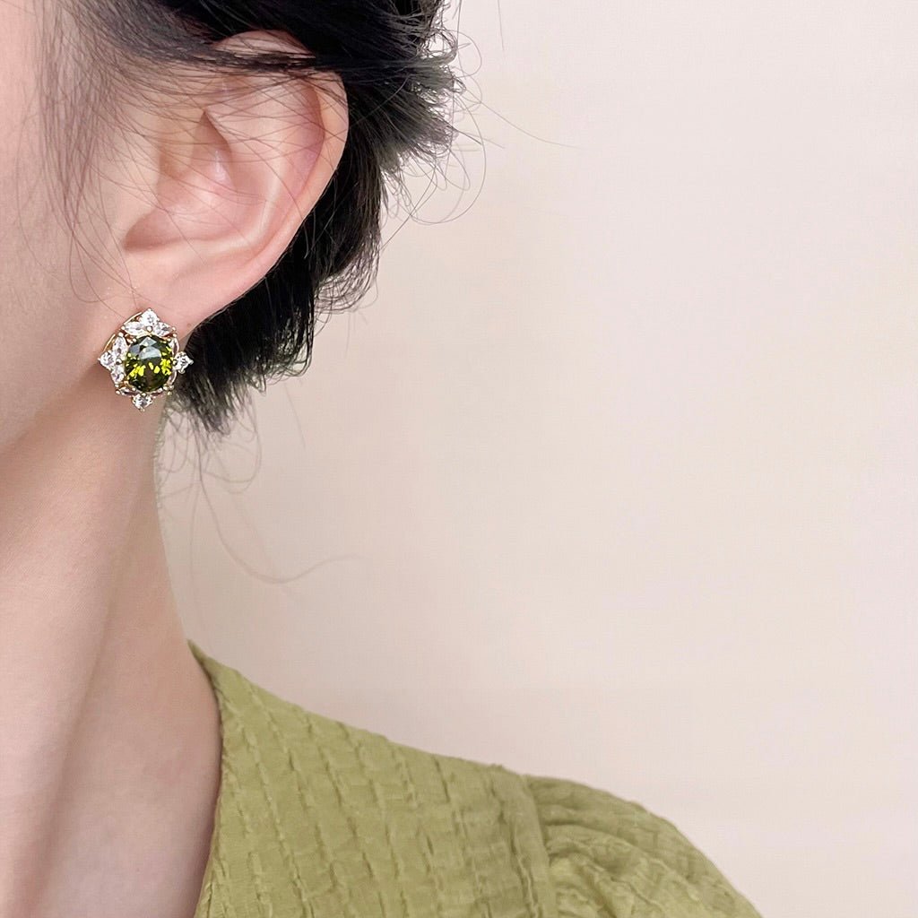 Verdant Baroque Earrings