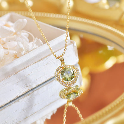 Ivana Peridot Necklace