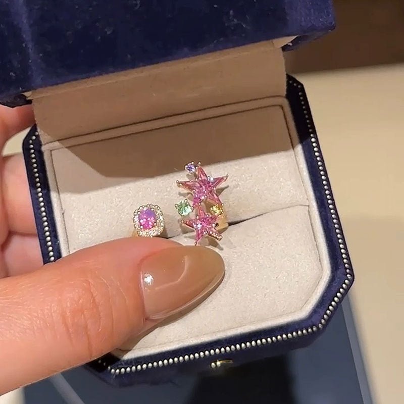 Pink Starlight Ring