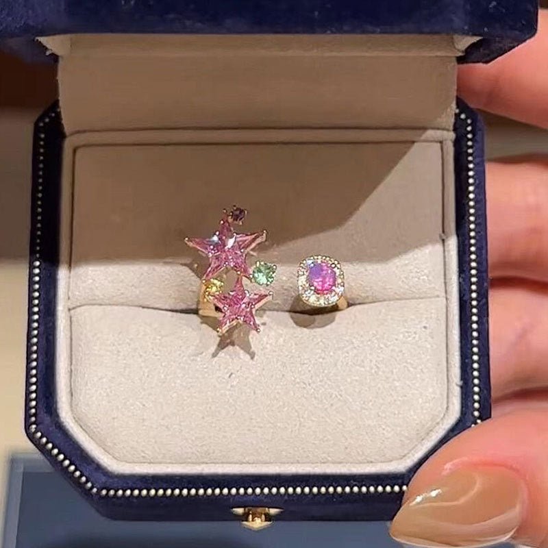 Pink Starlight Ring