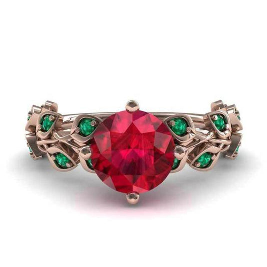 Majestic Rose Crystal Ring