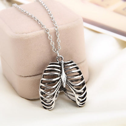 Antique Rib Cage Necklace