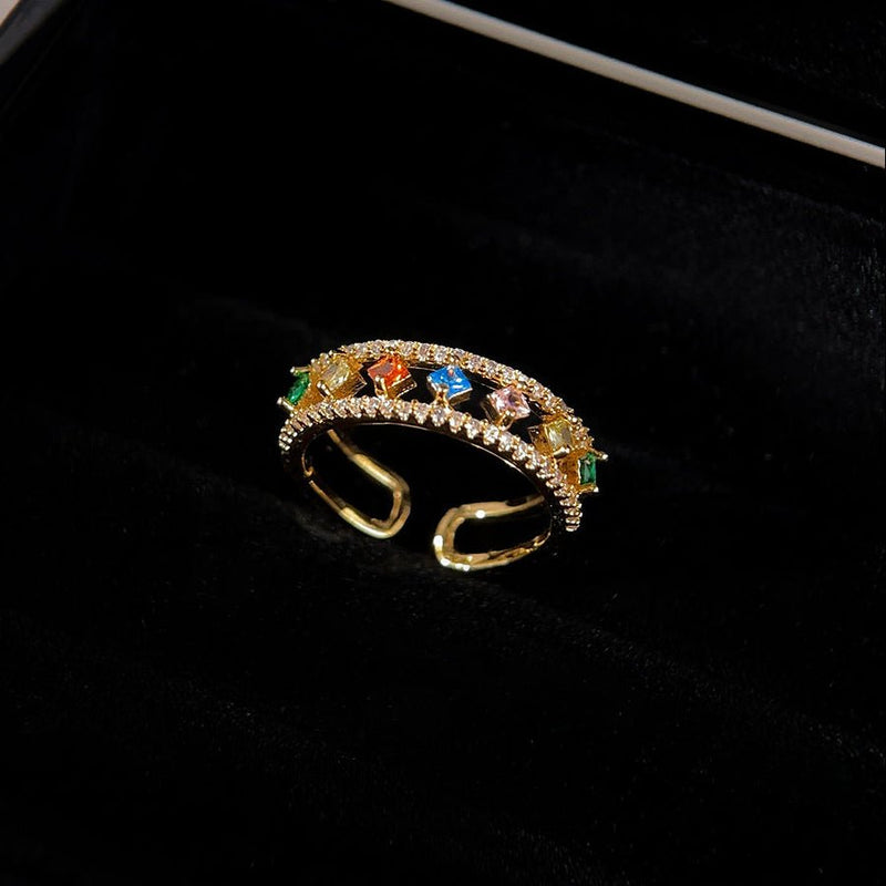 Rainbow Band Ring
