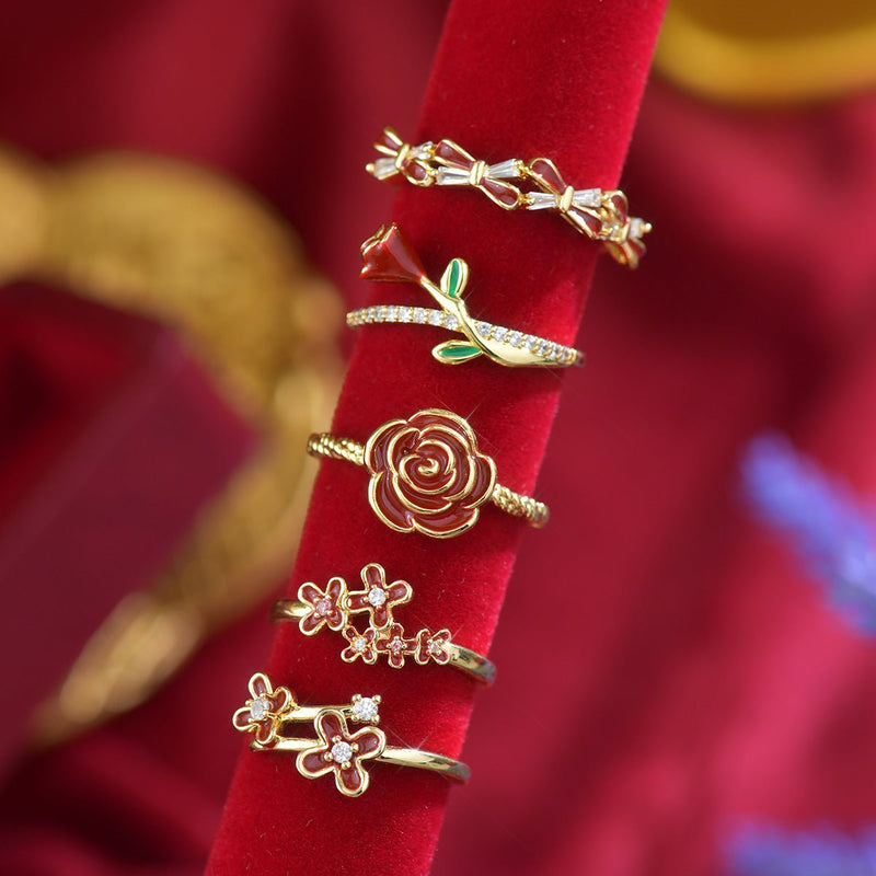 Red Bow Ring