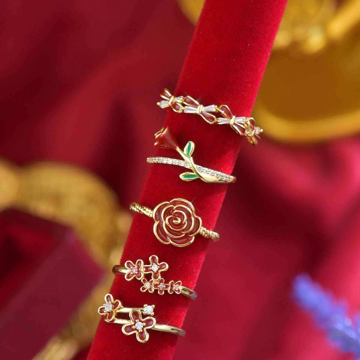 Red Bow Ring