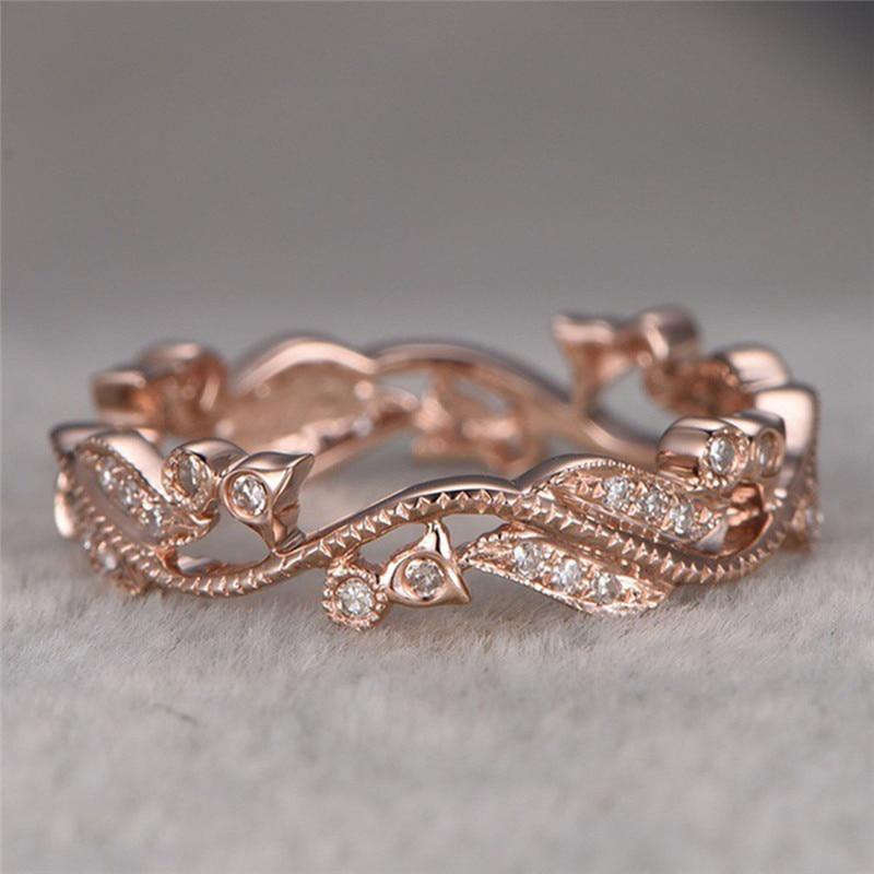 Enchanted Vines Rose Gold Ring