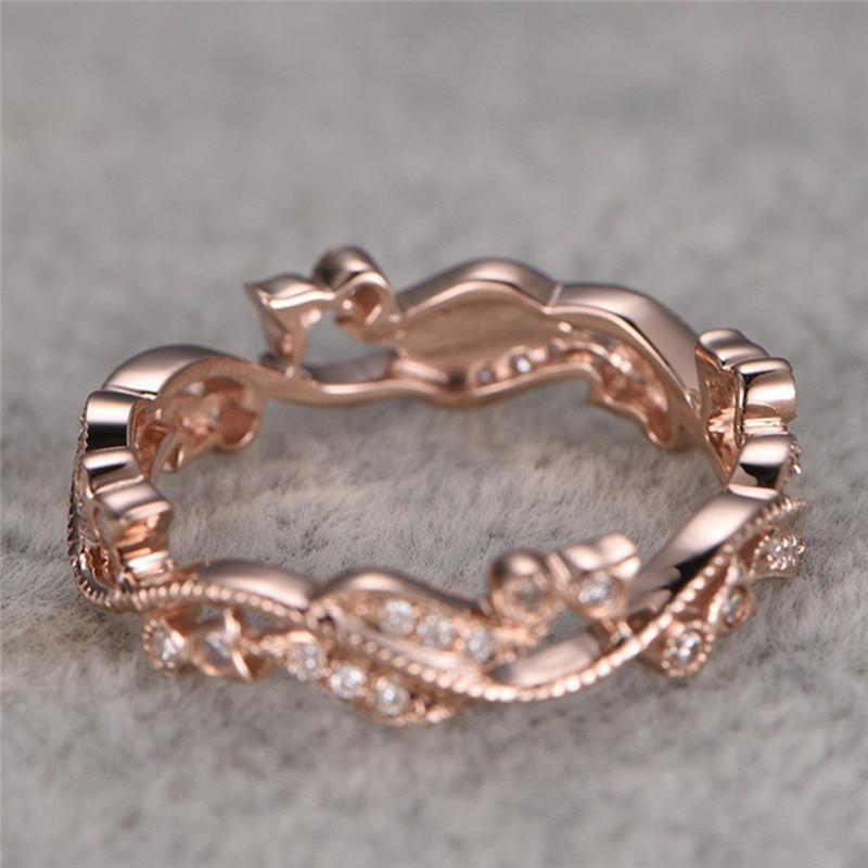 Enchanted Vines Rose Gold Ring