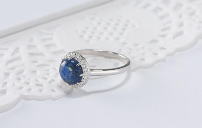 Lapis Lazuli Sterling Silver Ring