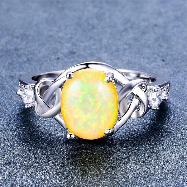 Magical Fire Opal Ring
