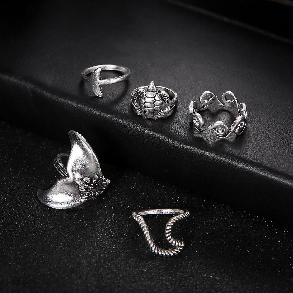 Ocean Spirit Ring Set