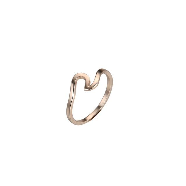 Ocean Summer Wave Ring