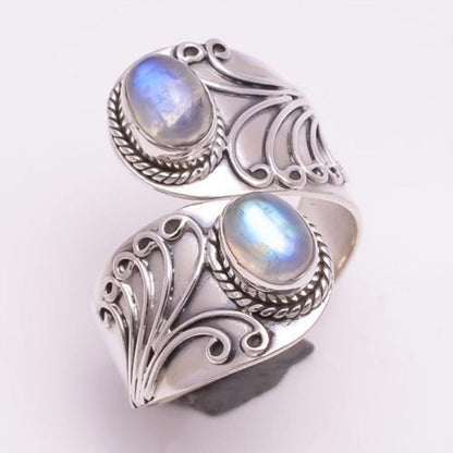 Sterling Silver Moonstone Ring