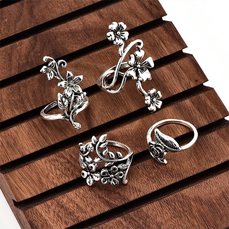 The Flower Goddess Ring Set